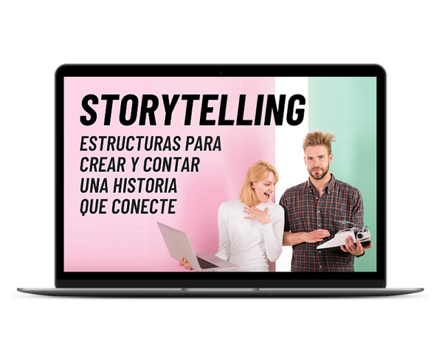 Curso de Storytelling: crea tu historia y conecta con tu audiencia.