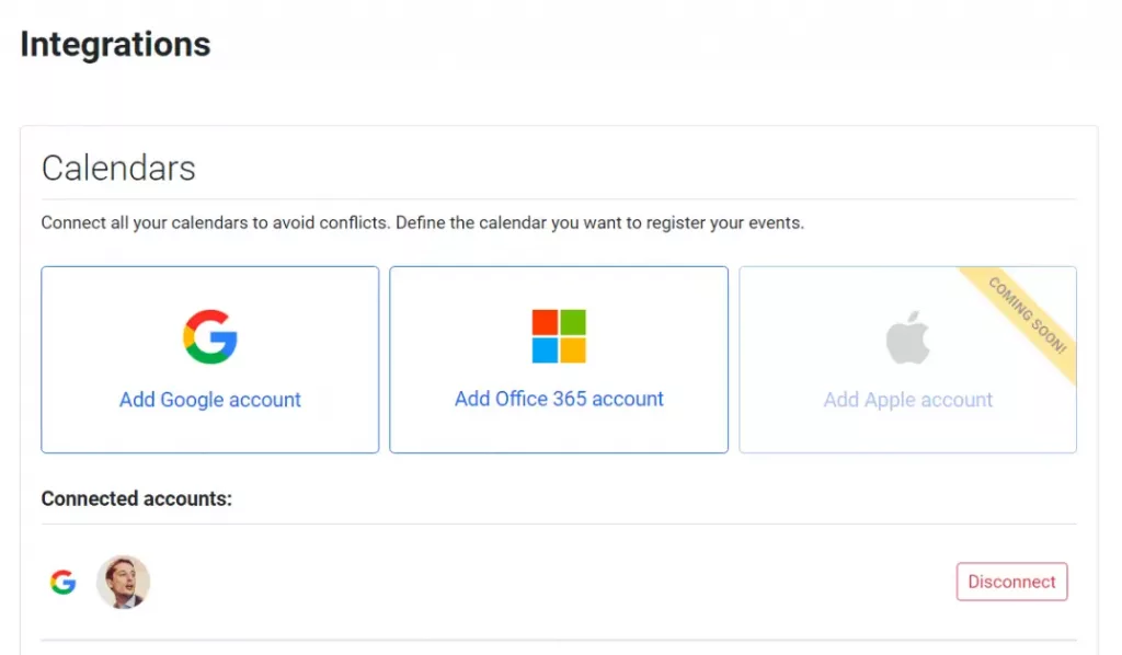 Conectar TidyCal con Google, Office y iCal: software y agenda para programar reuniones automáticamente