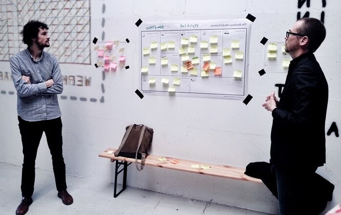 Cómo crear un modelo de negocio Canvas, debatir ideas en grupo. crear-un-modelo-de-negocios-canvas-ideas