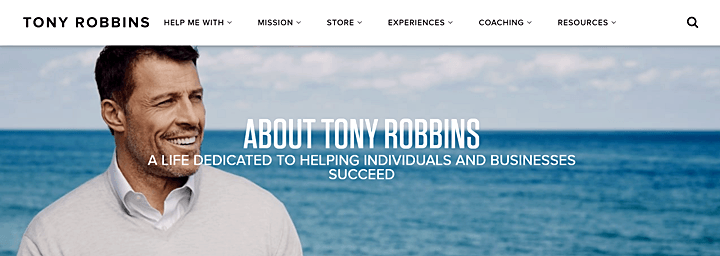 Tony Robbins - Mentores Millonarios, nombres y sus logros.